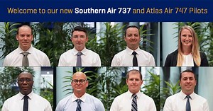 These pilots are taking their careers to new heights with Atlas Air Worldwide! ✈️ Interested in joining them? Apply today: http://bit.ly/AAWWCareers | Atlas Air Worldwide Holdings