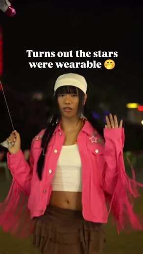 Neon Cowboys® Pink Starlight Jacket | Glow Test & Outerwear Layout