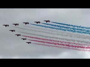 RAF 100 Years Fly Past - short video