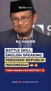 84K views · 19K reactions | Battle Skill Bahasa Inggris Presiden RI...