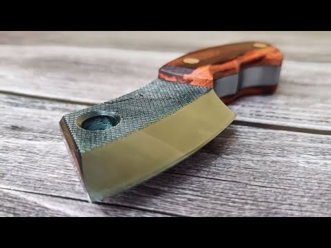 Making a Kitchen Knife from Waste Materials | DIY