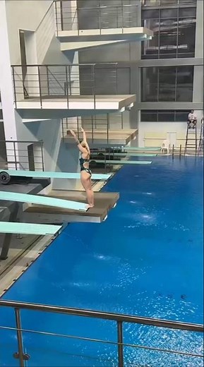 Springboard Diving Training