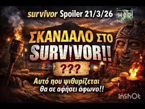 SURVIVOR SPOILER 21/3: ΣΚΑΝΔΑΛΟ ΑΥΤΟ ΠΟΥ ΨΙΘΥΡΙΖΕΤΑΙ ΘΑ ΣΕ ΑΦΗΣΕΙ ΑΦΩΝΟ!!