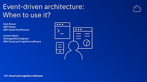Event-driven architecture and when to use it - Thought Leaders Webinar Series