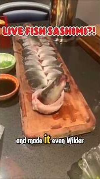 Ikizukuri: Japan’s Live Sashimi That Shocked the World! 🍣 | Extreme Japanese Food Explained