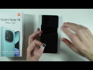 Redmi Note 14 Pro+ 5G: How to Open SIM Card Slot (Eject SIM Tray)