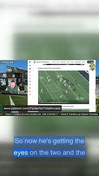 Green Bay Packer Zaire Franklin tape! assignment-sound play vs Seahawks?
