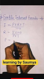 simple interest formula#maths #grade6math#learning#study ‪@New‬ ncert math book