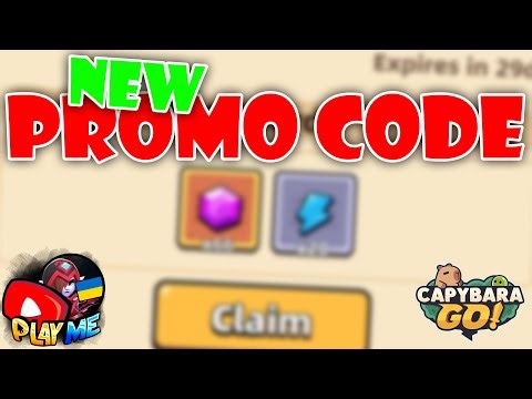 Capybara Go! NEW PROMO CODE – GET GEMS & ENERGY FREE!