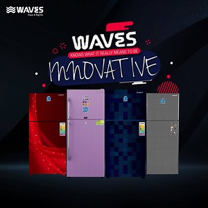 At Waves, we know you expect the constant innovation in appliances for a relaxed life. This is the reason why Waves innovative line of refrigerators are known for providing the best features #Waves #WavesPakistan #WavesKnows #HomeAppliances | Waves Pakistan