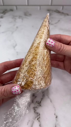 Chocolate Party Hat Cone Tutorial