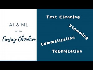 NLP - 01. Text Pre-processing (Cleaning, Normalization and Tokenization)
