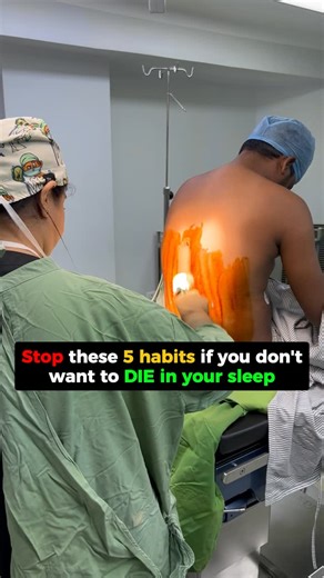 Dr Puneet B. Thakur on Instagram: "Stop Doing These 5 Habits If You Don’t Want to Die in Your Sleep 1️⃣ Heavy Dinner Late at Night Eating large, oily, or spicy meals late overloads digestion, raises blood pressure, and stresses the heart during sleep. 2️⃣ Alcohol Before Bed Alcohol may feel relaxing, but it suppresses breathing, worsens snoring and sleep apnea, and increases the risk of sudden cardiac events. 3️⃣ Smoking at Night Nicotine spikes heart rate and blood pressure, reduces oxygen supp