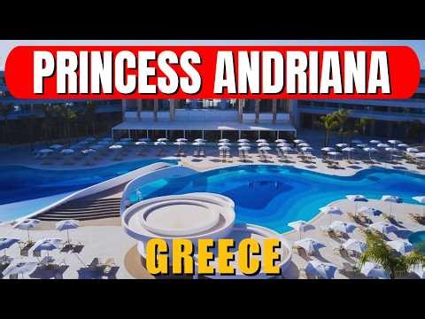 Princess Andriana Resort Rhodes 2026: Full Room & Waterpark Tour 2026