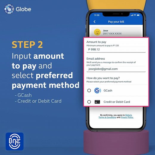 188 reactions · 15 shares | Here’s how you can pay your Globe Postpaid bills in one go! With the GlobeOne app, you can do it all in a few taps, it's that easy! #HowToGlobe | Globe Telecom | Facebook