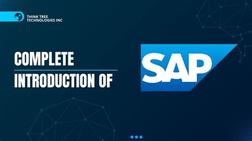 Introduction to SAP | Overview of SAP | SAP Product Overview | Think Tree Technologies, Inc
