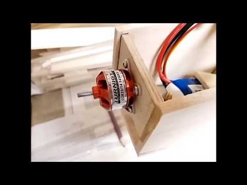 Video 11: Installing brushless motor, battery and RC electronics