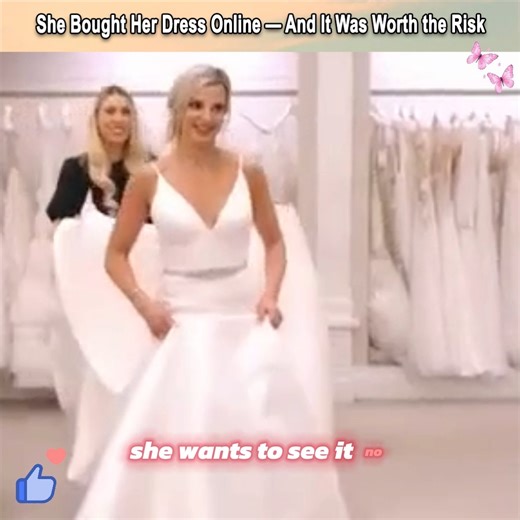 She Bought Her Dress Online — And It Was Worth the Risk #SayYesToTheDress #Bride #WeddingDress #Bridal #WeddingInspiration | Sasha West | Facebook