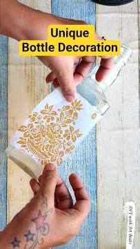 Unique Bottle Decoration Idea / DIY Bottle Lamp / Bottle Craft / Home Decoration #bottlelamp