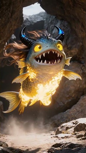 moster ai created video SCARY Monster Reveals Its True Power! 😱🔥”