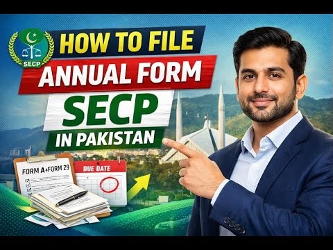 HOW TO FILE ANNUAL FORM SECP IN PAKISTAN