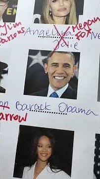 Famous people quiz ⭐️ How many of these famous actors, singers, politicians and celebrities can you