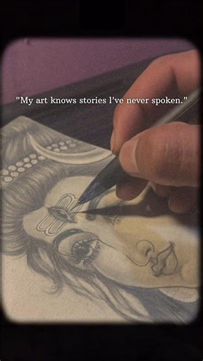 Art that Speaks the Unspeakable #art #latenight #women #sketch #book #edit #adobe #reels