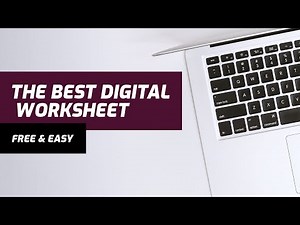 How To Create Digital and Interactive Worksheets for FREE Premade and Editable