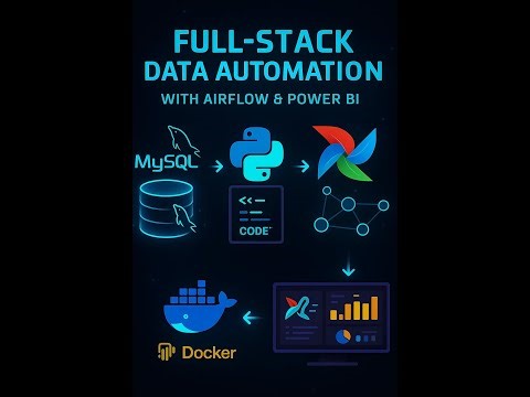 Episode 4 – Apache Airflow x Docker x PowerBI: Writing 1st DAG in Airflow using Python, Pandas