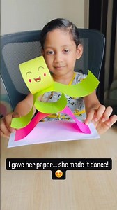 DIY Dancing Paper Toy | Easy Paper Craft for Kids