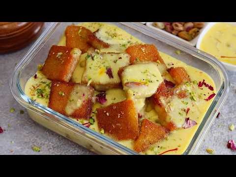 10ని||ల్లో రెండు కప్పుల పాలతో నోట్లో కరిగిపోయే👉 Milk Bread Dessert😋 Ramadan Recipes👌 Instant Sweet