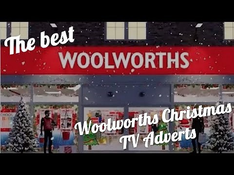 The Best Woolworths Christmas TV Adverts Compilation: