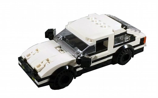 乐高MOC教程 头文字D 丰田AE86双门跑车 拼搭指南