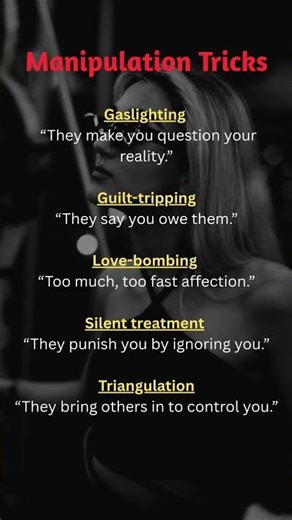 5 stunning manipulative tactics you need to know ASAP. The Psychology of Manipulation. #shorts