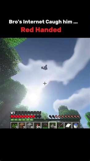 Bro got caught in 4k 🔥#minecraft #nobatidao