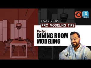 Dining Room Modeling Mastery: From Zero to Hero in 3ds Max | Modeling and Lighting series |Corona