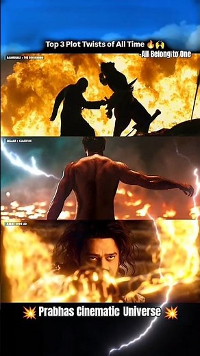Prabhas Cinematic Universe #prabhas #salaar #bahubali2 #kalki #movie #music #song #ytshorts #shorts