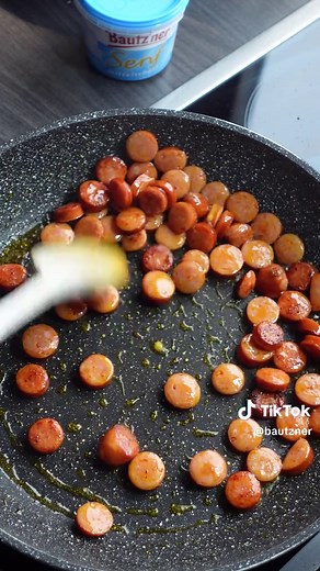 Herzhafte Schupfnudeln mit Sauerkraut und Bautz’ner Senf