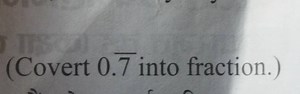 (Covert 0.7 into fraction.)... | Filo