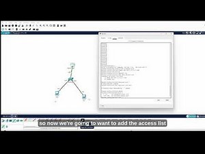 How to add a standard access list to the router ? | CISCO Lab Packet tracer