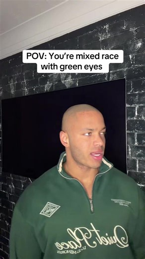 Mixed Race Green Eyes Comedy