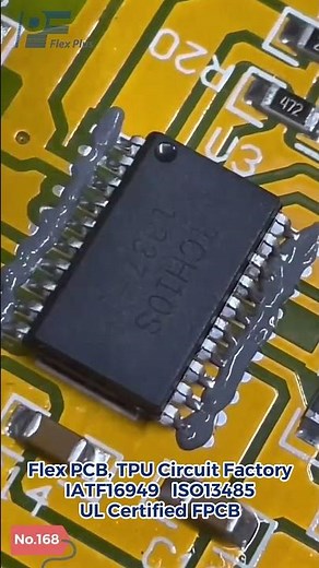 Manually attach the components to the flex PCB. #pcb #soldering #flexpcb #components