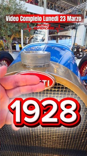 BUGATTI TYPE 44 1928 THE HISTORY YOU DON'T KNOW 😱🔥 #patricksupercars #bugattitype44 #autoworldmuseum