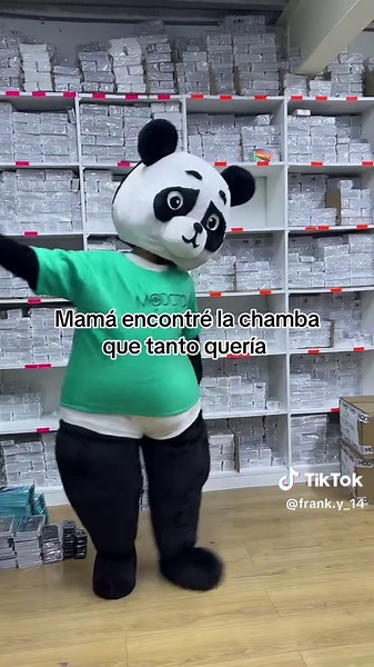 Mamá, encontré la chamba que tanto quería