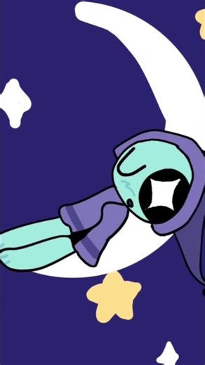 Astro sleeping on the Moon!