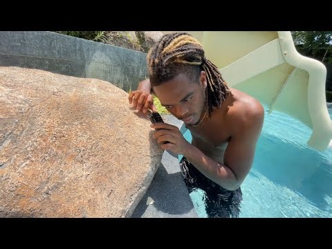 ASMR AT POOL (public asmr)