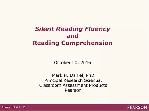 Assessing Silent Reading Rate with Comprehension