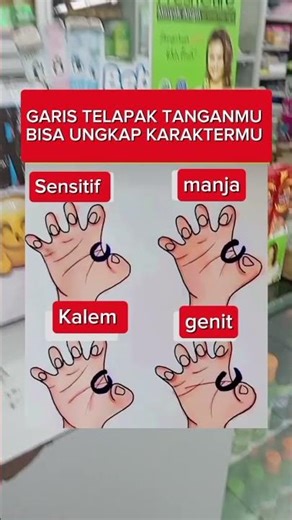 Garis Telapak Tangan mu Bisa Ungkapkan Karakter mu #shorts #fypyoutube