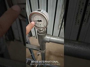 CENTRIFUGAL PUMP TEST RIG