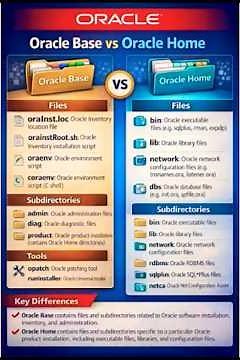 Oracle base vs Oracle home march 24, 2026